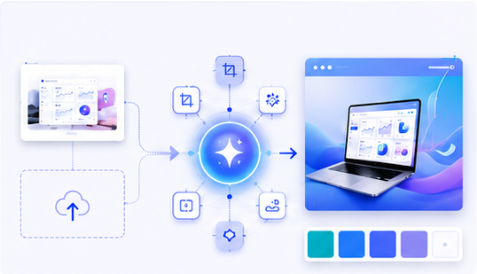 AI Mockup Workflow: From Raw Screenshot to Brand-Ready Product Visual